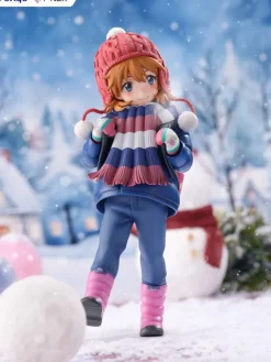 Evangelion (3.0 + 1.0 Thrice Upon a Time FNEX) - Asuka Shikinami Statue / Langley Winter Ver.: Furyu