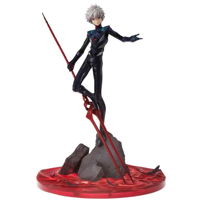 Evangelion: 3.0 + 1.0 Thrice Upon a Time - Kaworu Nagisa Statue / 15th Anniversary Ver.: MegaHouse