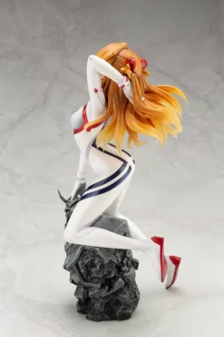 Evangelion 4 - Asuka Langley Statue / White Plugsuit Version: Kotobukiya