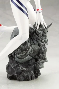 Evangelion 4 - Asuka Langley Statue / White Plugsuit Version: Kotobukiya