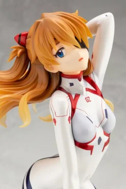 Evangelion 4 - Asuka Langley Statue / White Plugsuit Version: Kotobukiya