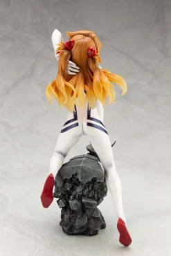Evangelion 4 - Asuka Langley Statue / White Plugsuit Version: Kotobukiya