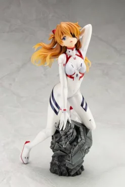 Evangelion 4 - Asuka Langley Statue / White Plugsuit Version: Kotobukiya
