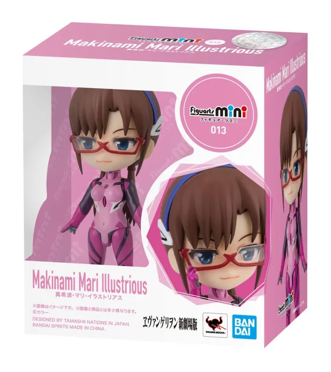 Evangelion: 3.0+1.0 - Mari Makinami Actionfigur / Figuarts Mini: Tamashii Nations