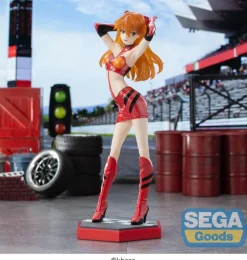 Evangelion - Racing Asuka Shikinami Langley Figur / Luminasta - Pit Walk: Sega