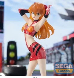 Evangelion - Racing Asuka Shikinami Langley Figur / Luminasta - Pit Walk: Sega