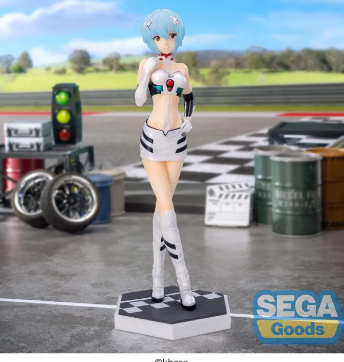Evangelion - Racing Rei Ayanami Figur / Luminasta - Pit Walk: Sega