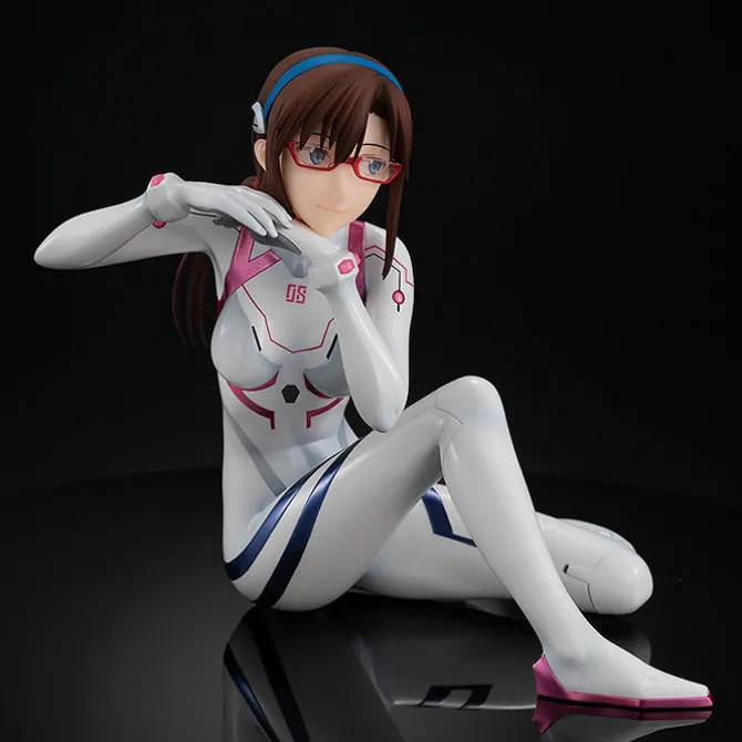 Evangelion: 3.0+1.0 Thrice Upon a Time - Asuka/Rei/Mari Statue / Newtype Cover Version:Kadokawa