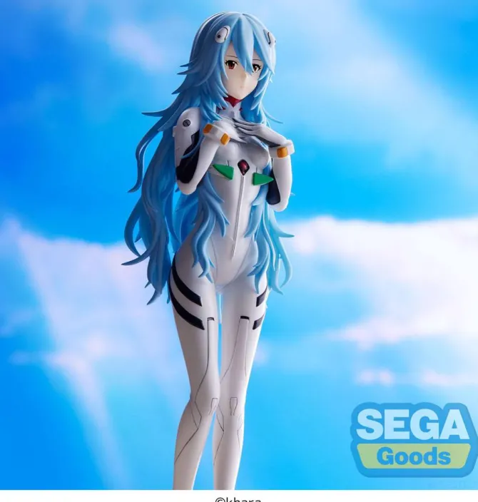 EVANGELION: 3.0+1.0 Thrice Upon a Time - Rei Ayanami Figur / SPM - Long Hair Ver.: Sega