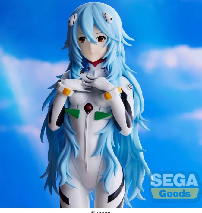EVANGELION: 3.0+1.0 Thrice Upon a Time - Rei Ayanami Figur / SPM - Long Hair Ver.: Sega
