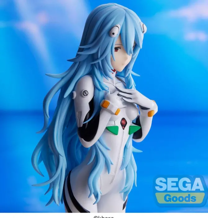 EVANGELION: 3.0+1.0 Thrice Upon a Time - Rei Ayanami Figur / SPM - Long Hair Ver.: Sega