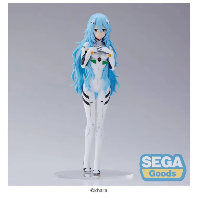EVANGELION: 3.0+1.0 Thrice Upon a Time - Rei Ayanami Figur / SPM - Long Hair Ver.: Sega