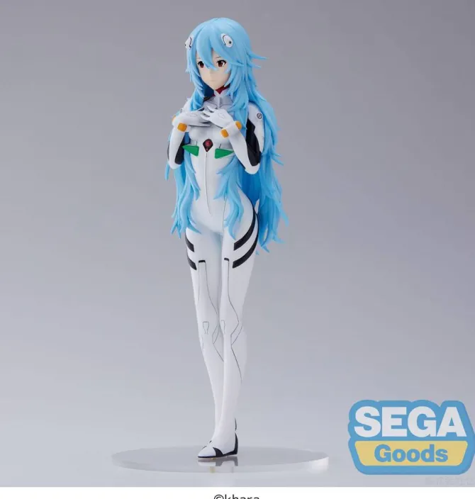 EVANGELION: 3.0+1.0 Thrice Upon a Time - Rei Ayanami Figur / SPM - Long Hair Ver.: Sega