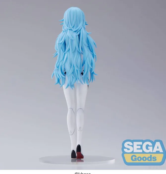 EVANGELION: 3.0+1.0 Thrice Upon a Time - Rei Ayanami Figur / SPM - Long Hair Ver.: Sega