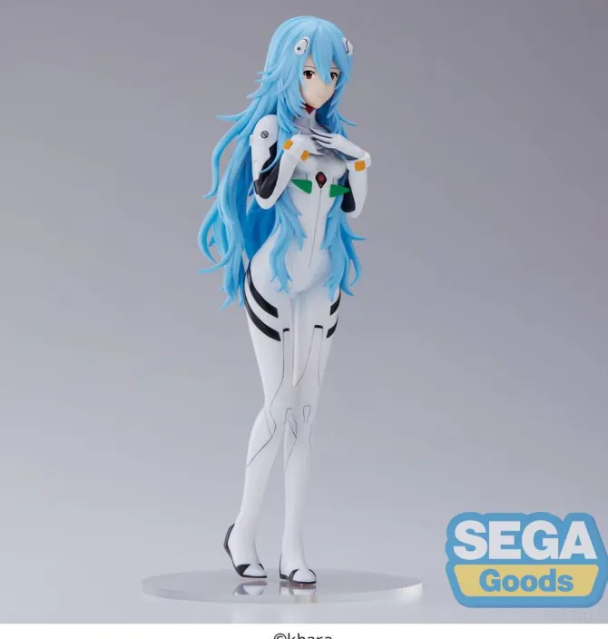 EVANGELION: 3.0+1.0 Thrice Upon a Time - Rei Ayanami Figur / SPM - Long Hair Ver.: Sega