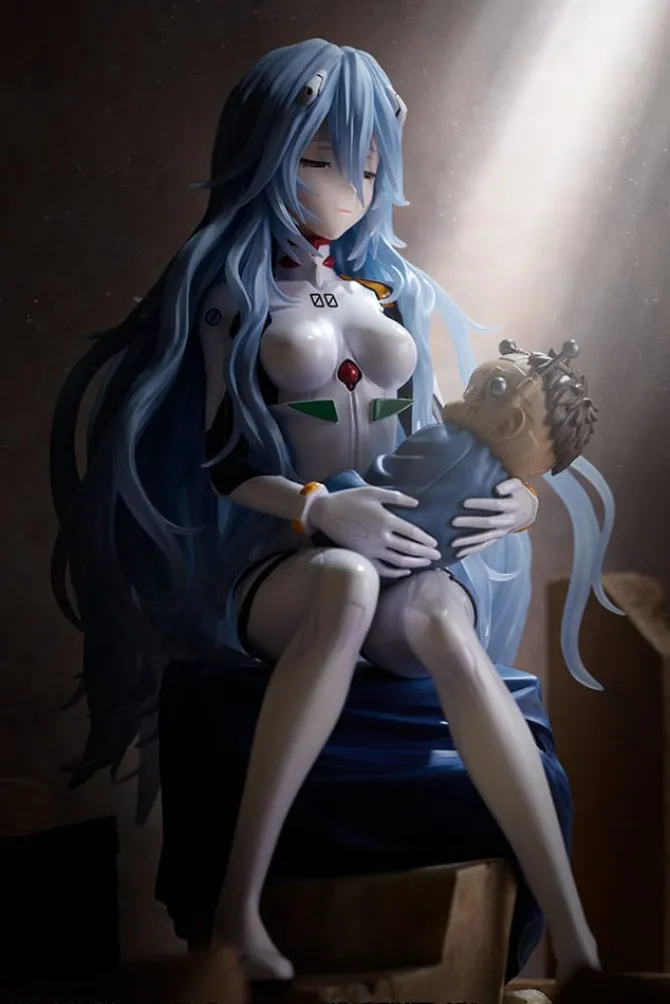 Evangelion: 3.0+1.0 Thrice Upon a Time - Rei Ayanami Statue / Affectionate Gaze: Kotobukiya
