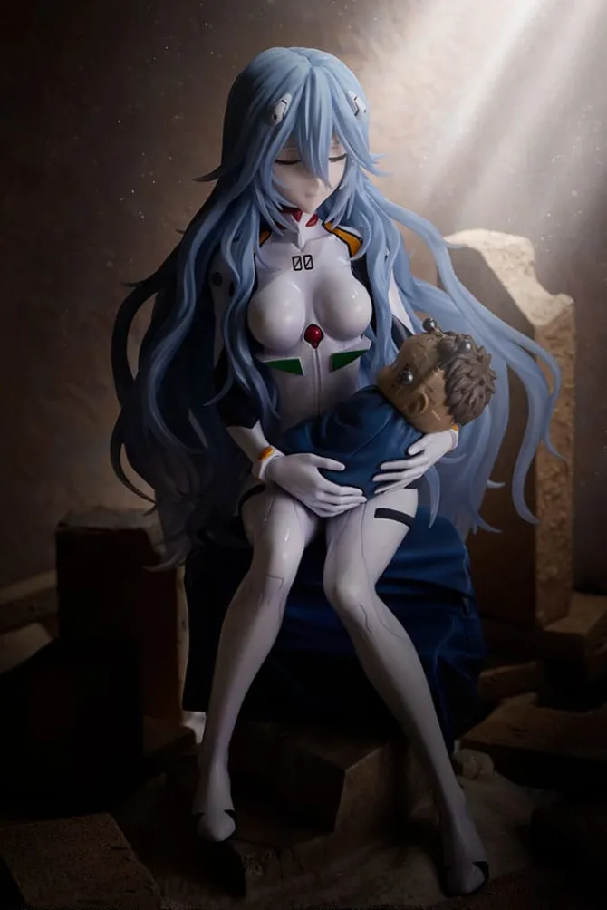 Evangelion: 3.0+1.0 Thrice Upon a Time - Rei Ayanami Statue / Affectionate Gaze: Kotobukiya