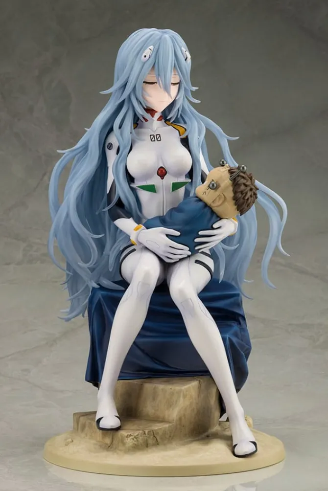 Evangelion: 3.0+1.0 Thrice Upon a Time - Rei Ayanami Statue / Affectionate Gaze: Kotobukiya