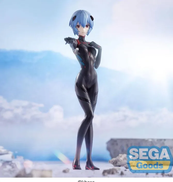 EVANGELION: 3.0+1.0 Thrice Upon a Time - Rei Ayanami Figur / Tentative Name) Hand Over: Sega