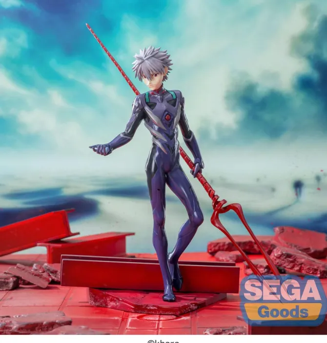 Evangelion: 3.0+1.0 Thrice Upon a Time - Kaworu Nagisa x Spear of Longinus Statue / Luminasta: Sega