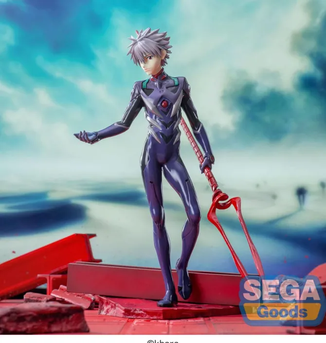 Evangelion: 3.0+1.0 Thrice Upon a Time - Kaworu Nagisa x Spear of Longinus Statue / Luminasta: Sega