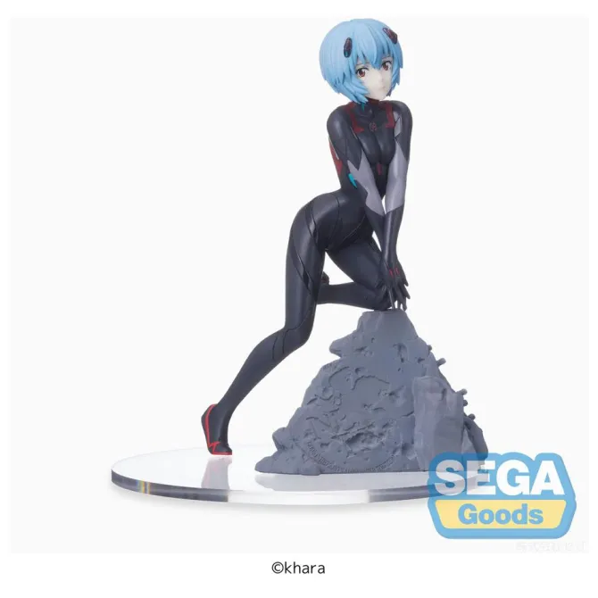 Evangelion: 3.0+1.0 Thrice Upon a Time - Rei Ayanami Figur / Vignetteum: Sega
