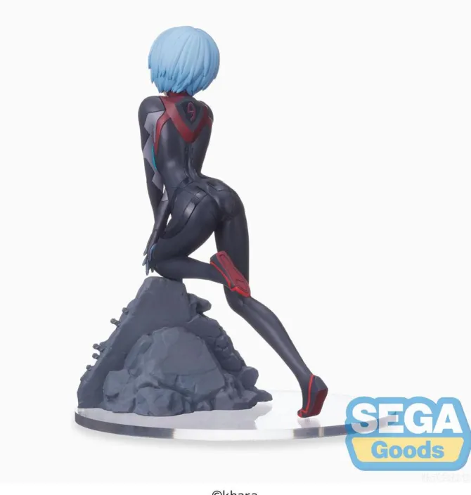Evangelion: 3.0+1.0 Thrice Upon a Time - Rei Ayanami Figur / Vignetteum: Sega