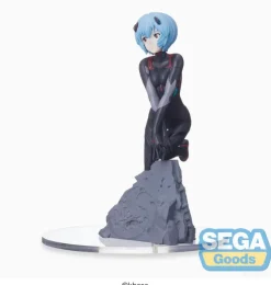 Evangelion: 3.0+1.0 Thrice Upon a Time - Rei Ayanami Figur / Vignetteum: Sega