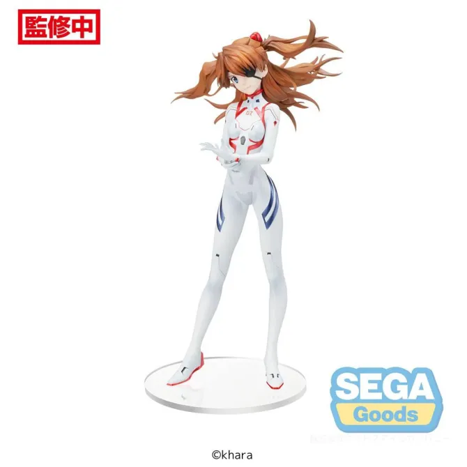 EVANGELION: 3.0+1.0 Thrice Upon a Time - Asuka Figur / SPM - Last Mission Ver.: Sega