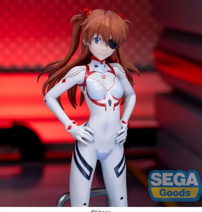 Evangelion: 3.0+1.0 Thrice Upon a Time - Asuka Shikinami Langley Statue / Luminasta: Sega