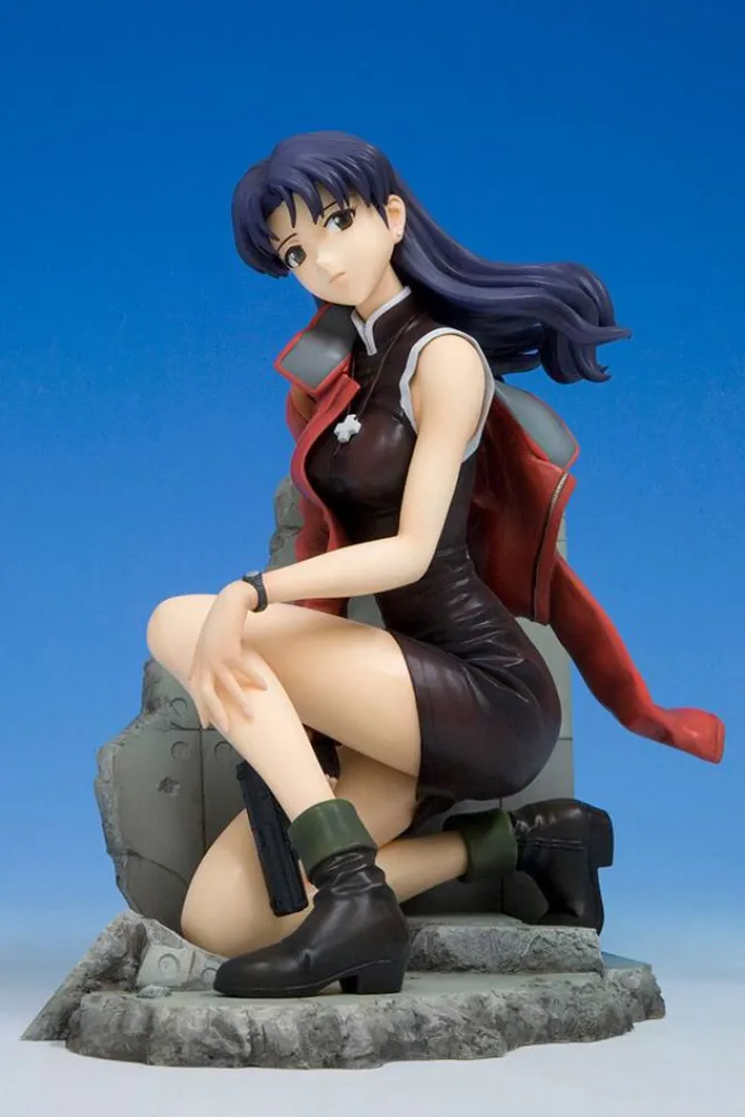 Evangelion 1.0 You Are (Not) Alone - Misato Katsuragi Statue: Kotobukiya