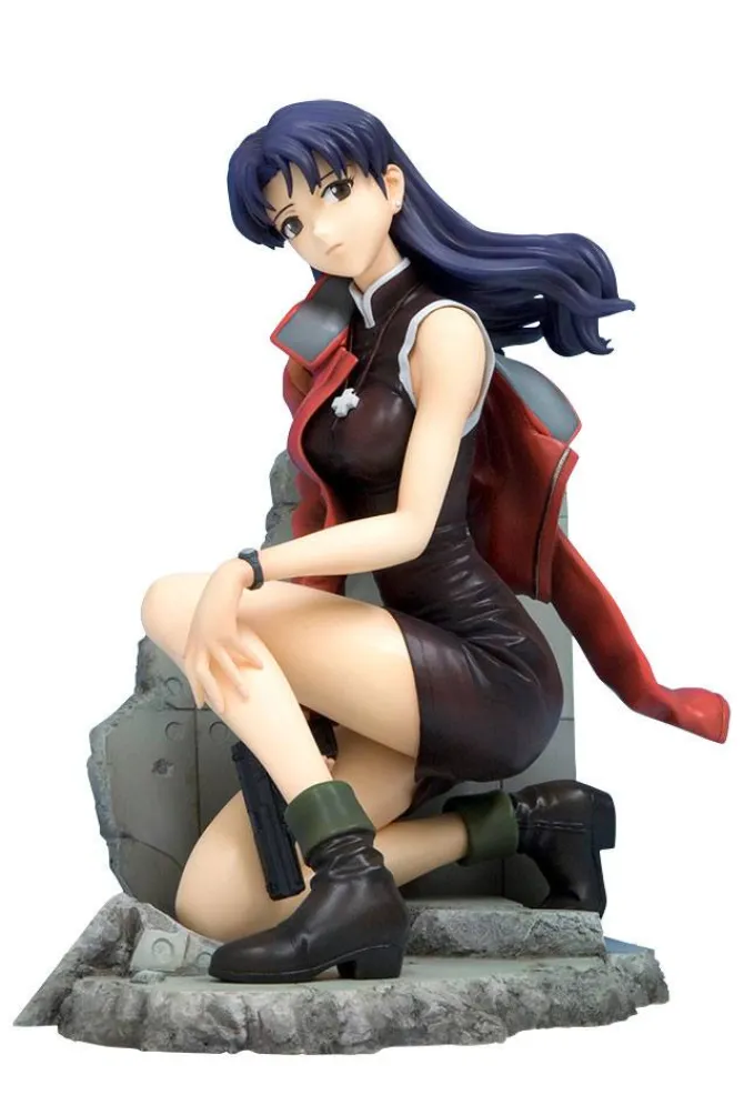 Evangelion 1.0 You Are (Not) Alone - Misato Katsuragi Statue: Kotobukiya