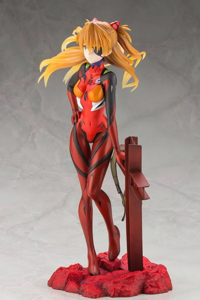 Evangelion 3.0 You Can (Not) Redo - Asuka Shikinami Langley Statue: Kotobukiya