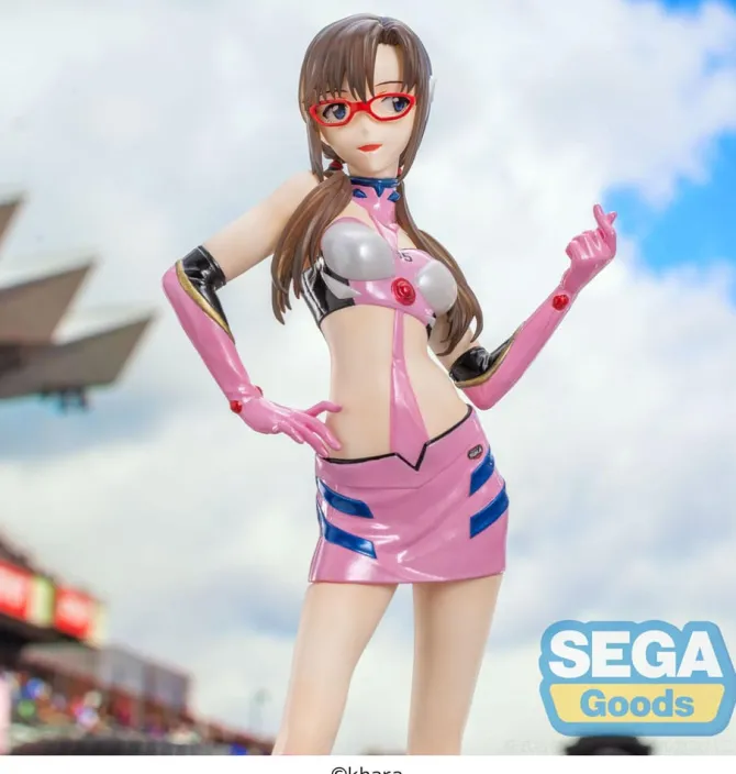 Evangelion: Luminasta - Evangelion Racing Mari Makinami Illustrious Pit Walk Statue: Sega