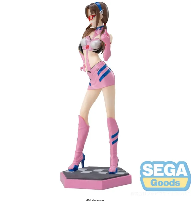 Evangelion: Luminasta - Evangelion Racing Mari Makinami Illustrious Pit Walk Statue: Sega