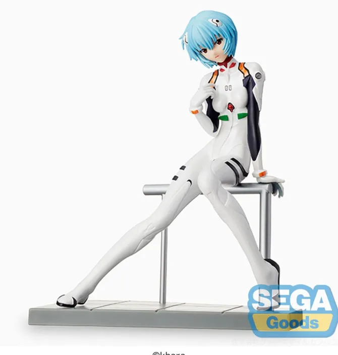 Evangelion: New Theatrical Edition - Rei Ayanami Figur / LPM Figure: Sega