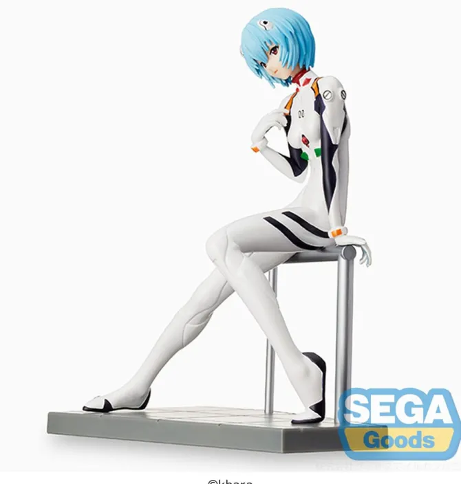 Evangelion: New Theatrical Edition - Rei Ayanami Figur / LPM Figure: Sega