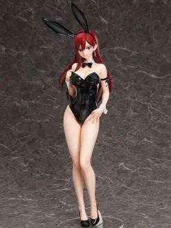 Fairy Tail - Erza Scarlet Statue / Bare Leg Bunny Version: FREEing
