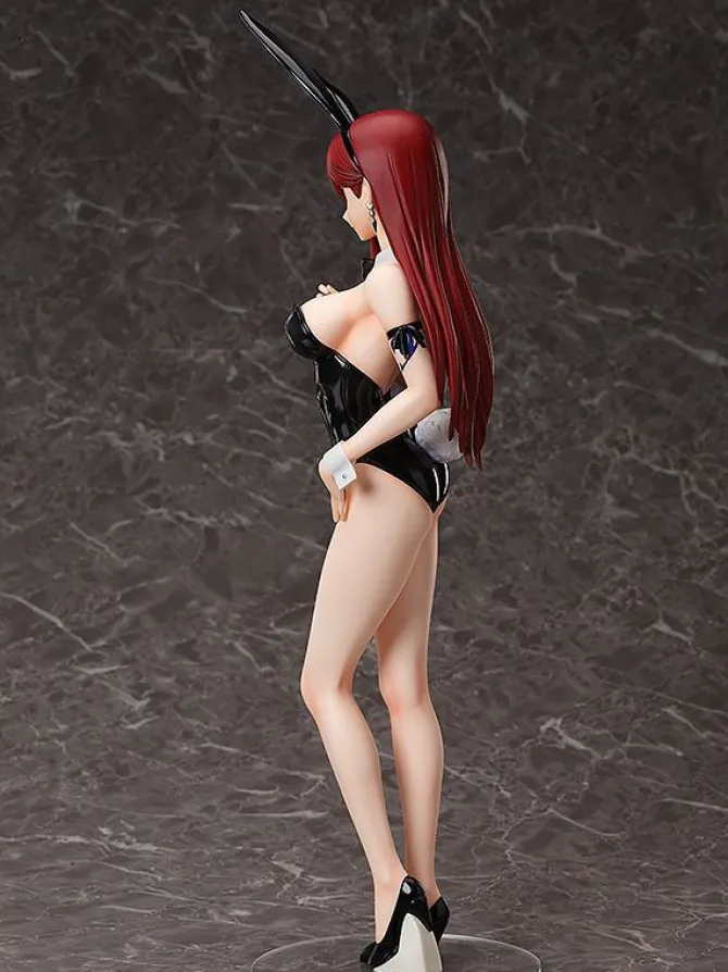 Fairy Tail - Erza Scarlet Statue / Bare Leg Bunny Version: FREEing