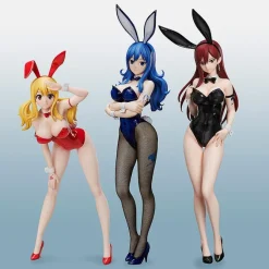 Fairy Tail - Lucy Heartfilia Statue / Bare Leg Bunny Version: FREEing