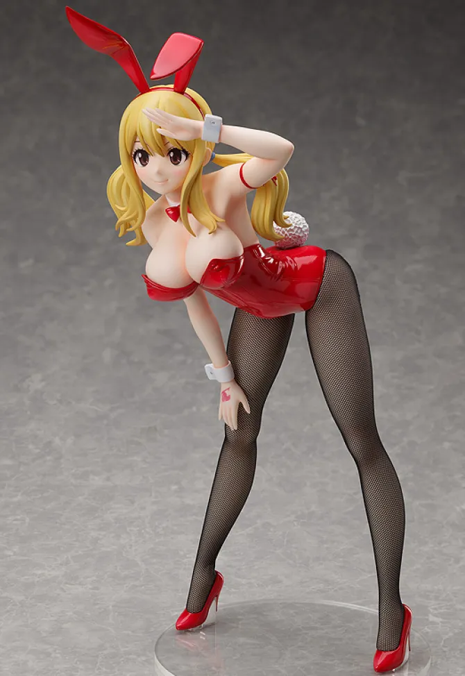 Fairy Tail - Lucy Heartfilia Statue / Bunny Version: FREEing