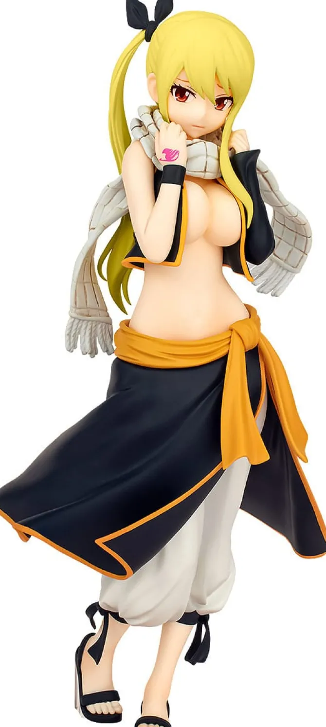 Fairy Tail - Lucy Heartfilia Statue / Pop Up Parade L - Natsu Costume Version: Good Smile Co.
