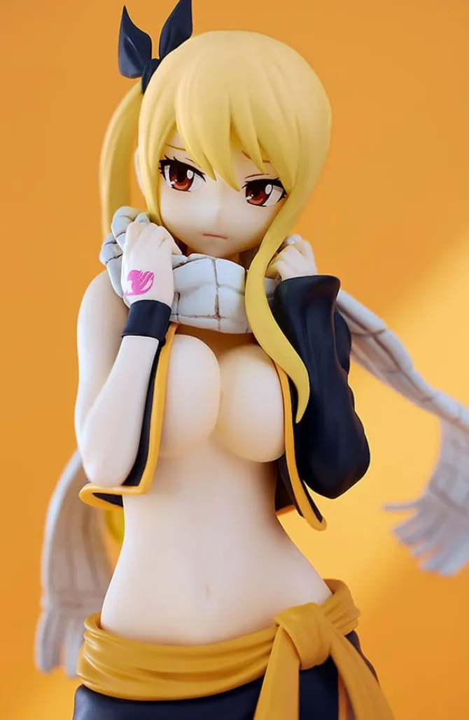 Fairy Tail - Lucy Heartfilia Statue / Pop Up Parade L - Natsu Costume Version: Good Smile Co.