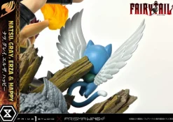 Fairy Tail - Natsu, Gray, Erza, Happy Statue / Deluxe Bonus Version: Prime 1 Studio