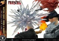 Fairy Tail - Natsu, Gray, Erza, Happy Statue / Deluxe Bonus Version: Prime 1 Studio