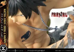 Fairy Tail - Natsu, Gray, Erza, Happy Statue / Deluxe Bonus Version: Prime 1 Studio