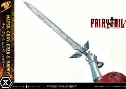 Fairy Tail - Natsu, Gray, Erza, Happy Statue / Deluxe Bonus Version: Prime 1 Studio