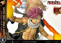 Fairy Tail - Natsu, Gray, Erza, Happy Statue / Deluxe Bonus Version: Prime 1 Studio