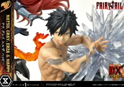 Fairy Tail - Natsu, Gray, Erza, Happy Statue / Deluxe Bonus Version: Prime 1 Studio