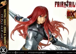 Fairy Tail - Natsu, Gray, Erza, Happy Statue / Deluxe Bonus Version: Prime 1 Studio